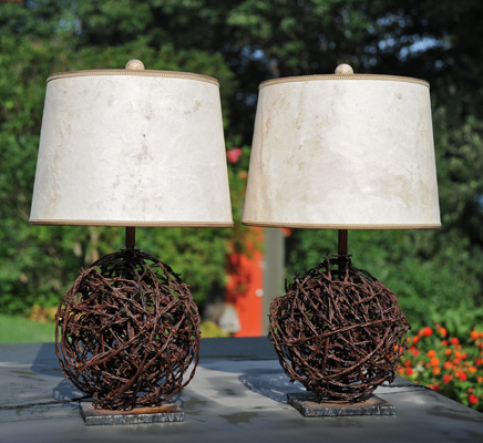 Barbed Wire Lamps